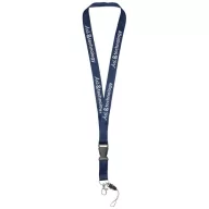   Lanyard cu catarama detasabila, 2x55 cm, Everestus, 20SEP1498, Poliester, Albastru