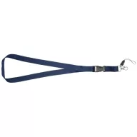   Lanyard cu catarama detasabila, 2x55 cm, Everestus, 20SEP1498, Poliester, Albastru