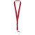 Lanyard cu catarama detasabila, 2x55 cm, Everestus, 20SEP1501, Poliester, Rosu