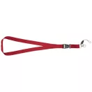 Lanyard cu catarama detasabila, 2x55 cm, Everestus, 20SEP1501, Poliester, Rosu