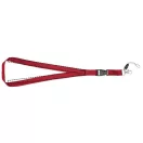 Lanyard cu catarama detasabila, 2x55 cm, Everestus, 20SEP1501, Poliester, Rosu