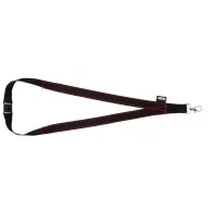 Lanyard, 21MAR1268, 90x2 cm, Everestus, Plastic, Negru
