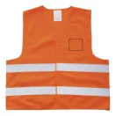 Vesta de protectie, reflectorizanta, XL, Everestus, 20IAN097, Poliester, Portocaliu 