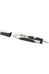 Engineer 6-function multi-tool, Plastic, solid black, Silver Engineer 6-function multi-tool, Plastic, solid black, Silver