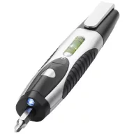   Engineer 6-function multi-tool, Plastic, solid black, Silver  