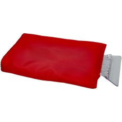 Colt ice scraper with glove, Polyester and plastic, Red