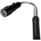Lanterna telescopica, magnetica, Everestus, MC, metal, negru