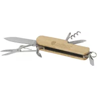  Briceag 7 functii, Stac, 21OCT0105, 12 x 2 x 4.5 cm, Lemn, Otel, Natur
