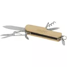 Briceag 7 functii, Stac, 21OCT0105, 12 x 2 x 4.5 cm, Lemn, Otel, Natur