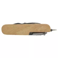   Briceag 7 functii, Stac, 21OCT0105, 12 x 2 x 4.5 cm, Lemn, Otel, Natur