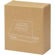   Joc X si 0, 2401E15009, Everestus, 11.9x4x11.9 cm, Lemn, Natur