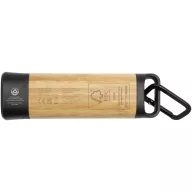   Lanterna cu carabina, 2401E14749, Stac, 4.6x15x3.6 cm, ABS, Bambus, Natur