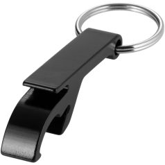   Breloc cu desfacator de sticle, 2401E15026, Everestus, 6x2.6x1 cm, Aluminiu, Negru