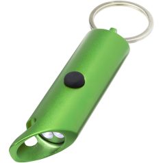   Breloc cu led si desfacator de sticle, 2401E14671, Everestus, 8.5xØ2.1 cm, Aluminiu, Verde