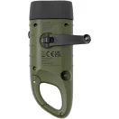 Lanterna solara cu dinam, 2401E14691, Stac, 12.4x3.2x4.5 cm, ABS, Verde army