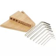   Set scule hex, 2401E14533, Stac, 16.5x2x9.4 cm, Bambus, Natur