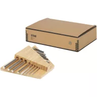   Set scule hex, 2401E14533, Stac, 16.5x2x9.4 cm, Bambus, Natur