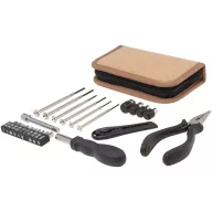   Set scule 24 piese, 2401E15003, Stac, 17.8x5x9.5 cm, Carbon Otel, Polipropilena, Natur