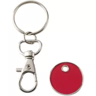   Breloc cu fisa, 2502E15182, Everestus, 6 x 2.23 x 2.3 cm, Aliaj de zinc, Rosu