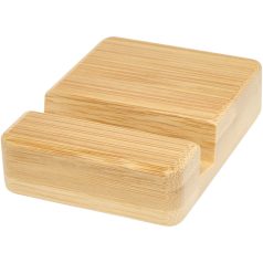   Suport de telefon pentru birou, 2502E15771, Everestus, 8 x 2 x 6 cm, Bambus, Maro Wood