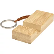   Suport de telefon pentru birou, 2502E15761, Everestus, 8 x 1.5 x 2 cm, Bambus, Maro Wood