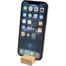 Suport de telefon pentru birou, 2502E15761, Everestus, 8 x 1.5 x 2 cm, Bambus, Maro Wood