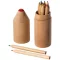 Woody 12-piece coloured pencil set, Wood, Wood