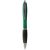 Nash ballpoint pen with coloured barrel and black grip, AS plastic, Green, solid black