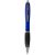 Nash ballpoint pen with coloured barrel and black grip, AS plastic, Blue, solid black