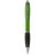 Nash ballpoint pen with coloured barrel and black grip, AS plastic, Lime, solid black