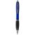 Nash ballpoint pen with coloured barrel and black grip, AS plastic, Blue, solid black