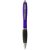 Nash ballpoint pen with coloured barrel and black grip, AS plastic, Purple