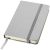 Classic A6 hard cover pocket notebook, Cardboard covered with leatherette paper, Silver