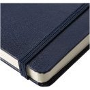Agenda A5 cu pagini dictando, coperta tare cu elastic, Everestus, CC09, carton, albastru marin