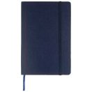 Agenda A5 cu pagini dictando, coperta tare cu elastic, Everestus, CC09, carton, albastru marin