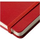 Agenda A5 cu pagini dictando, coperta tare cu elastic, Everestus, CC12, carton, rosu