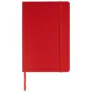 Agenda A5 cu pagini dictando, coperta tare cu elastic, Everestus, CC12, carton, rosu