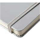 Agenda A5 cu pagini dictando, coperta tare cu elastic, Everestus, CC13, carton, gri