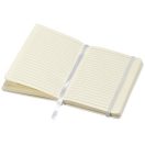 Agenda A5 cu pagini dictando, coperta tare cu elastic, Everestus, CC15, carton, alb