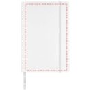 Agenda A5 cu pagini dictando, coperta tare cu elastic, Everestus, CC15, carton, alb