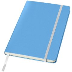   Agenda A5 cu pagini dictando, coperta tare cu elastic, Everestus, CC08, carton, albastru deschis