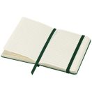 Agenda A5 cu pagini dictando, coperta tare cu elastic, Everestus, CC07, carton, verde