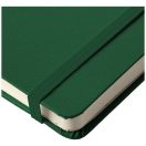 Agenda A5 cu pagini dictando, coperta tare cu elastic, Everestus, CC07, carton, verde