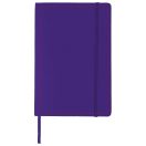 Agenda A5 cu pagini dictando, coperta tare cu elastic, Everestus, CC11, carton, violet