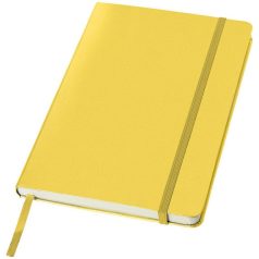   Agenda A5 cu pagini dictando, coperta tare cu elastic, Everestus, CC16, carton, galben
