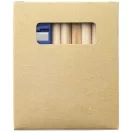 Streaks 8-piece colouring set, Cardboard, Brown