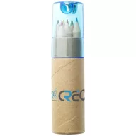 Kram 7-piece coloured pencil set, Cardboard, Blue