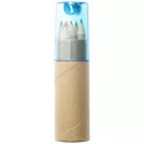 Kram 7-piece coloured pencil set, Cardboard, Blue