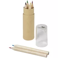   Kram 7-piece coloured pencil set, Cardboard, transparent clear
