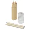Kram 7-piece coloured pencil set, Cardboard, transparent clear